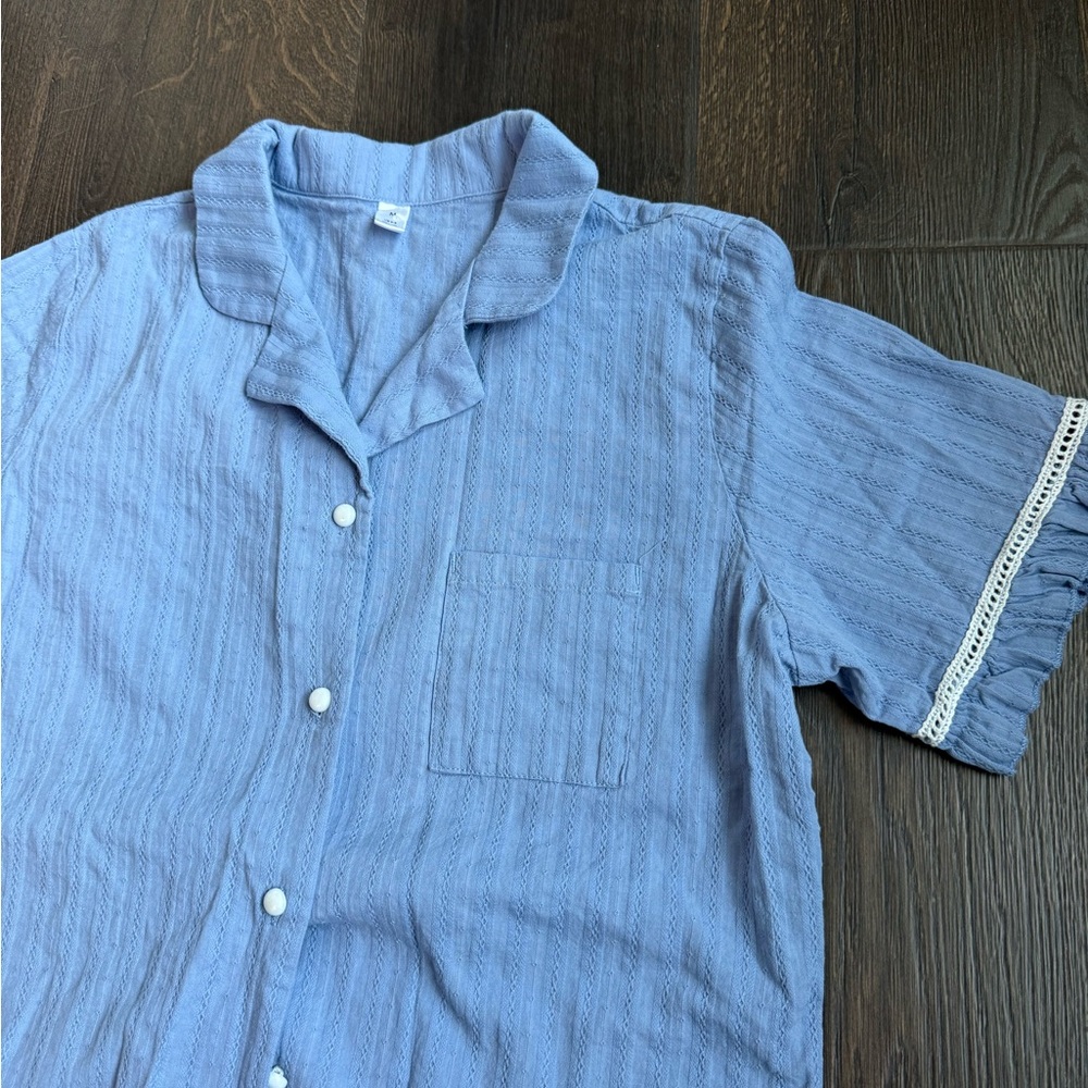 Blue Pajama Set - Picture 3 of 6